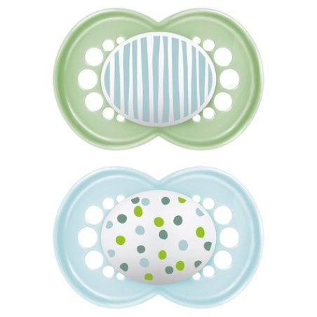 Mam Original Silicone Pacifier 16 Months 2 Pack