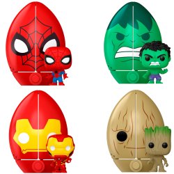 Marvel présentoir figurines Egg Pocket POP! Vinyl PDQ (12) 4 cm