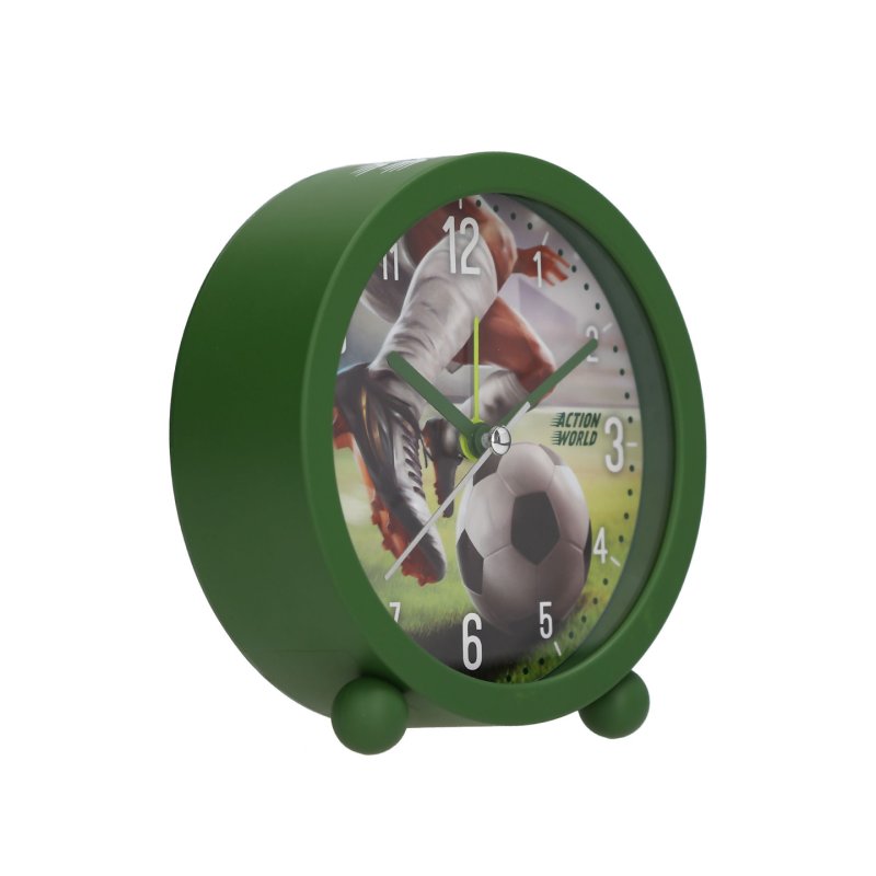Dino World Action 0413929 réveille-matin Réveil à quartz Vert