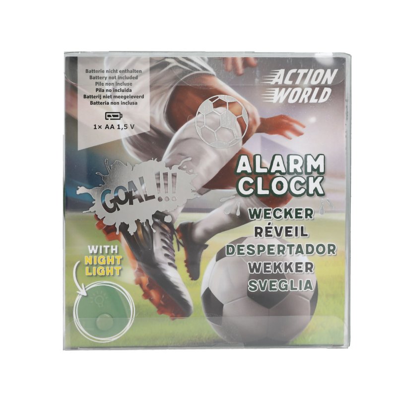 Dino World Action 0413929 réveille-matin Réveil à quartz Vert