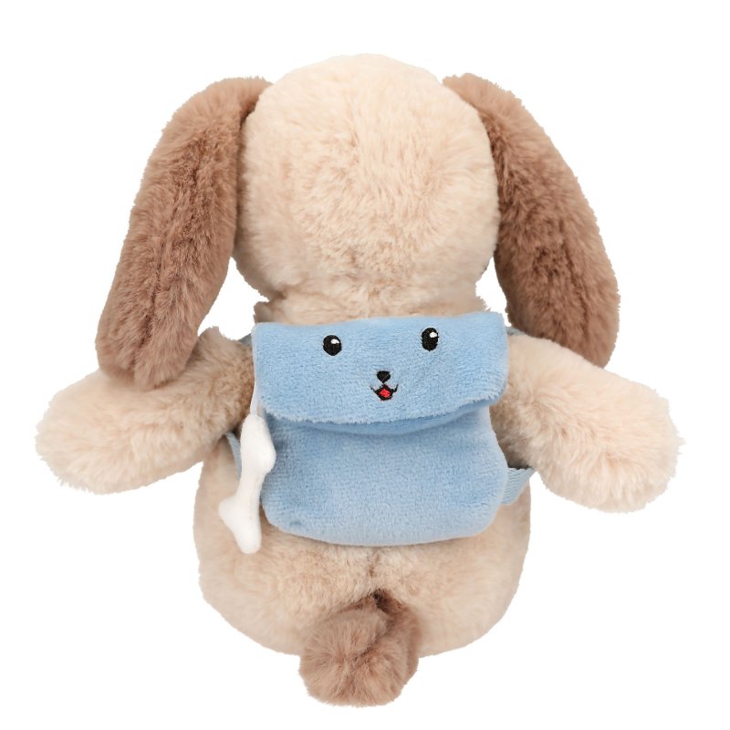 Princess Mimi Plush Dog Milo With Backpack