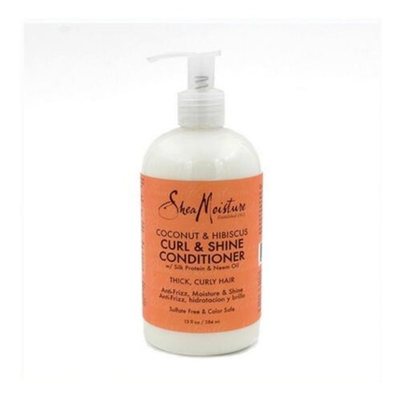 Shea Moisture Coconut & Hibiscus Curl Shampoo and Conditioner 384ml
