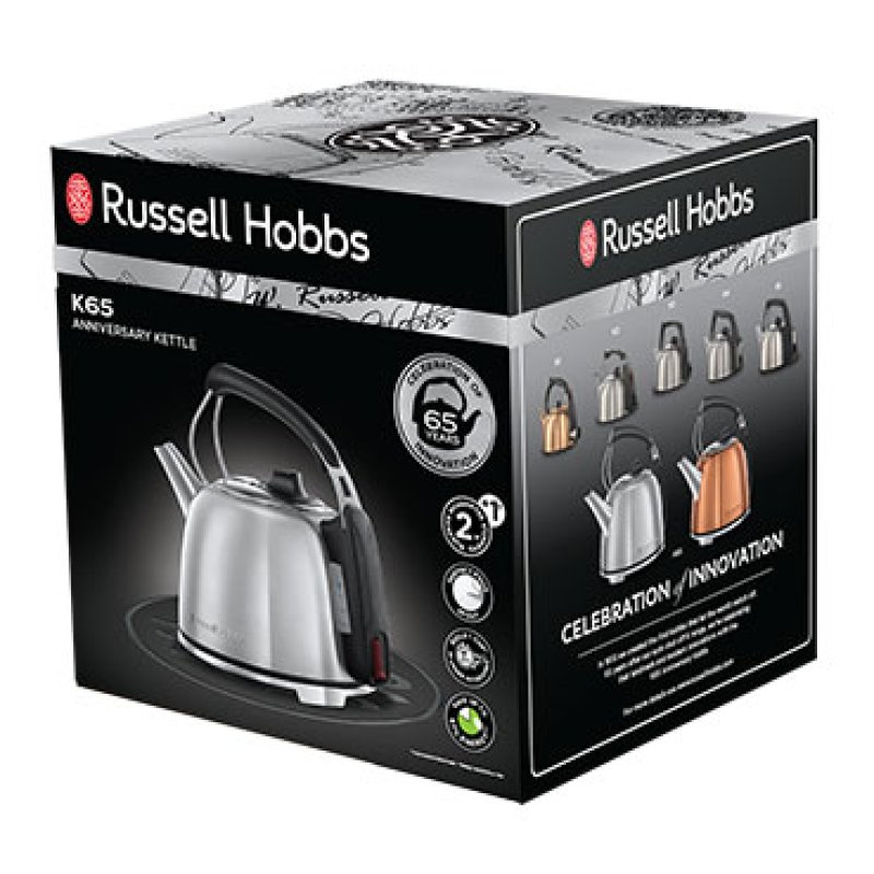 Russell Hobbs K65 Anniversary Kettle electric kettle 1.2 L 2400 W Stainless steel