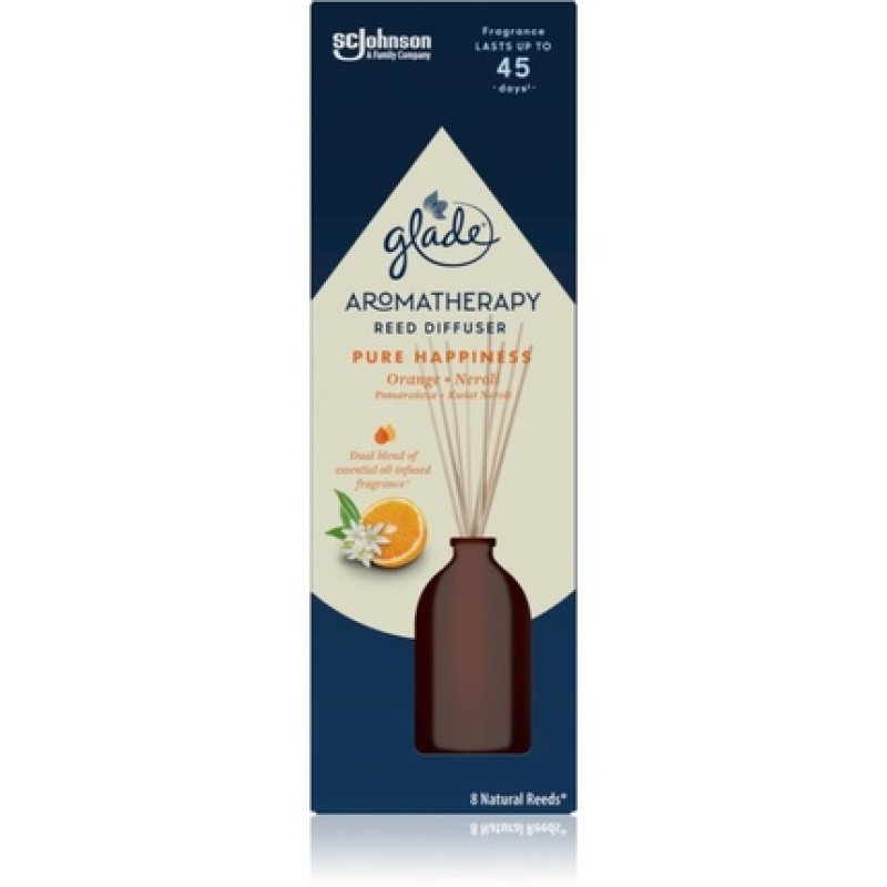 Glade Aromatherapy Pure Happiness Diffuser Orange Neroli 80 Ml