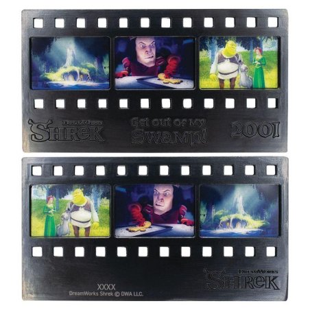 SHREK - Bande de film Métallique de Collection