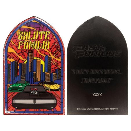 FAST & FURIOUS - Stained Glass - Lingot Edition Limitée