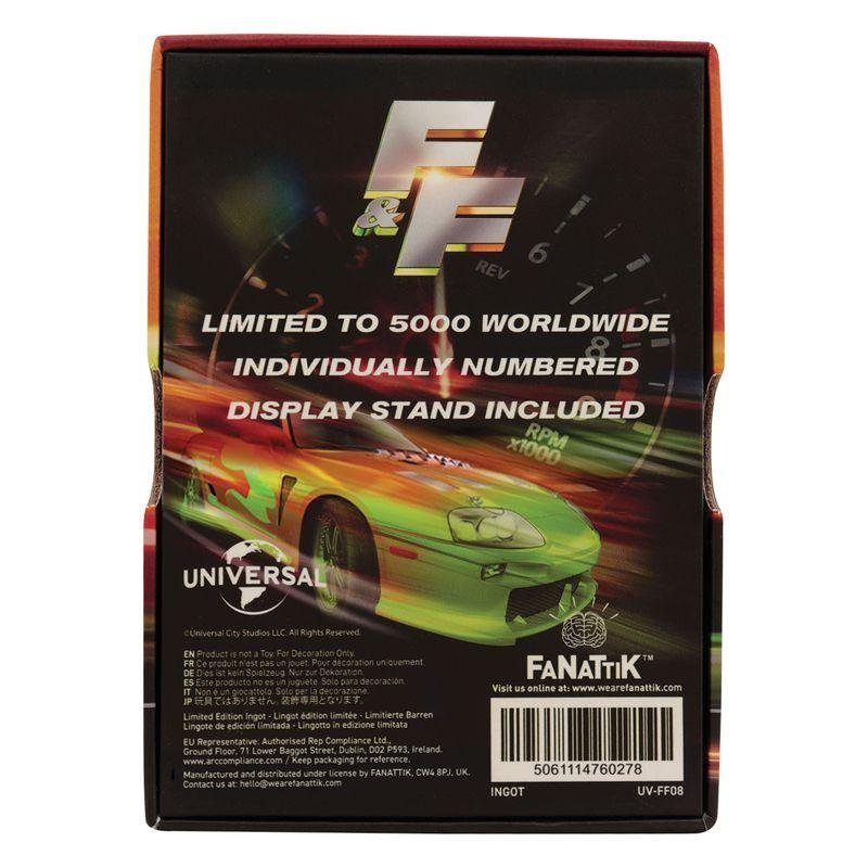 FAST & FURIOUS - Stained Glass - Lingot Edition Limitée