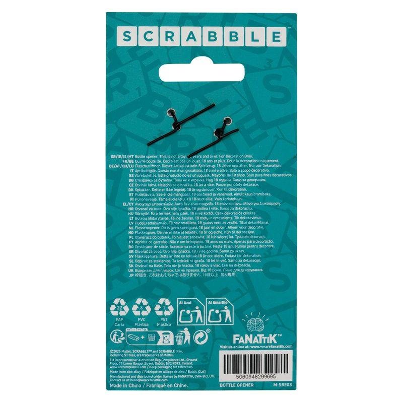 SCRABBLE - Cheers - Ouvre-Bouteille Edition Limitée