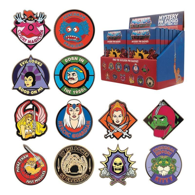 LES MAITRES DE L'UNIVERS - Mystery Box de 12 Pin's