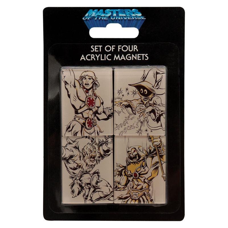 LES MAITRES DE L'UNIVERS - Set de 4 aimants