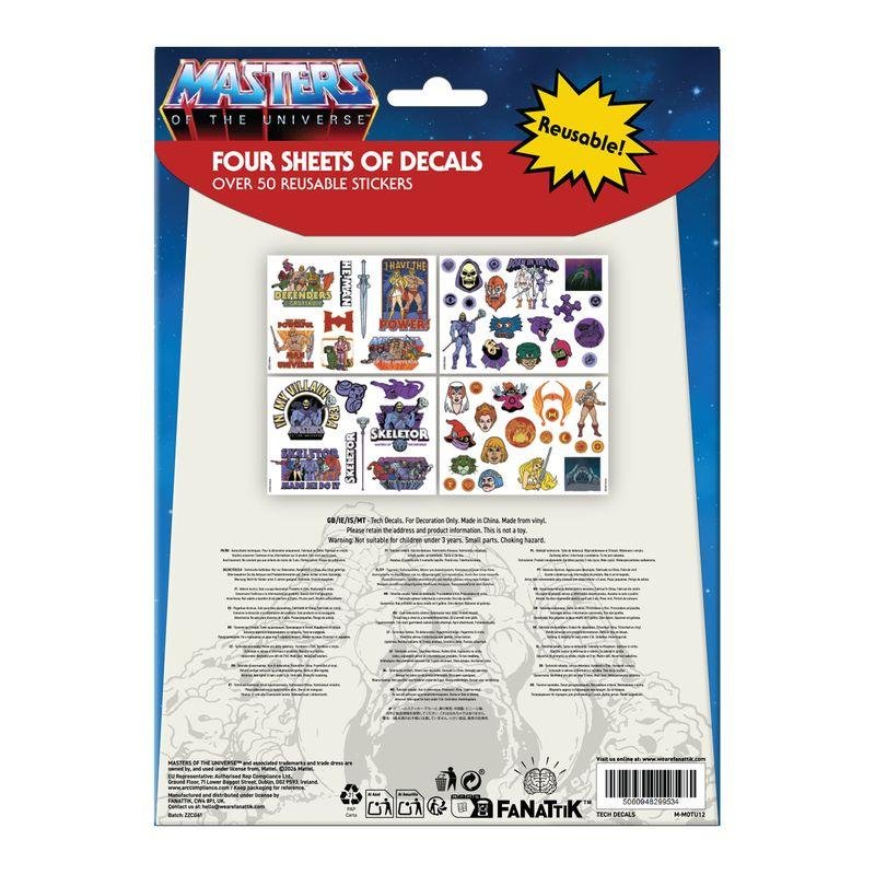 LES MAITRES DE L'UNIVERS - Set of tech decals