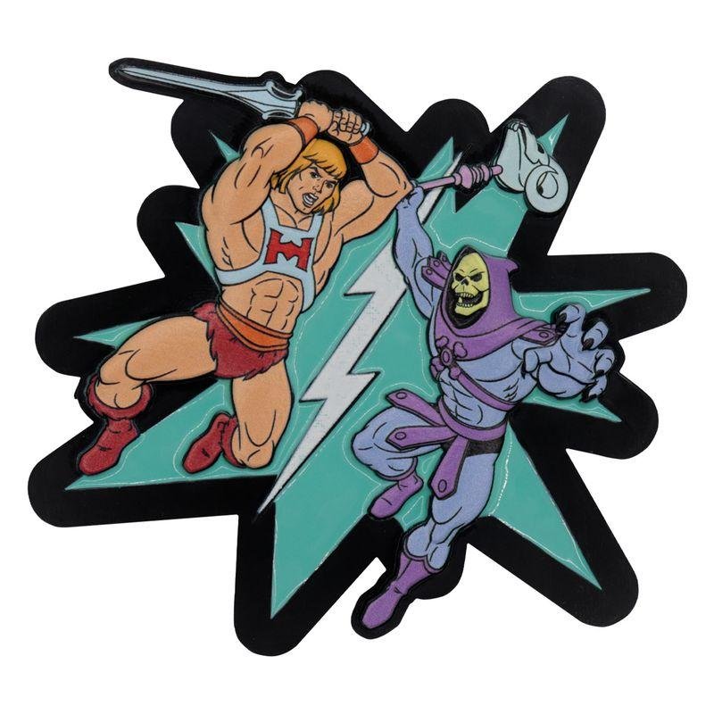 LES MAITRES DE L'UNIVERS - Musclor Skeletor -Médaillon Edition Limitée