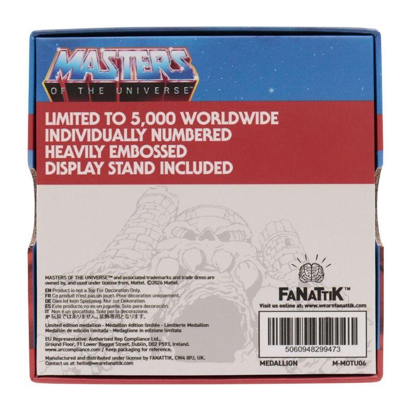 LES MAITRES DE L'UNIVERS - Musclor Skeletor -Médaillon Edition Limitée