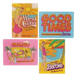 BARBIE - Malibu Barbie - Set de 4 aimants