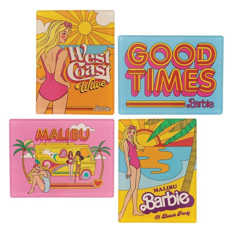BARBIE - Malibu Barbie - Set de 4 aimants