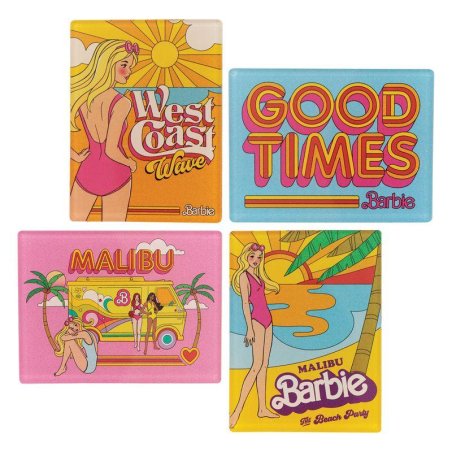 BARBIE - Malibu Barbie - Set de 4 aimants