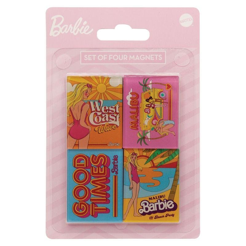 BARBIE - Malibu Barbie - Set de 4 aimants