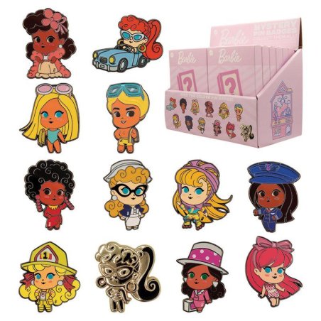 BARBIE - Mystery Box de 12 Pin's