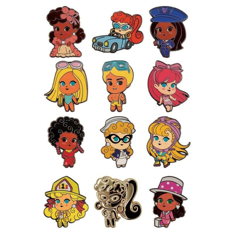 BARBIE - Mystery Box de 12 Pin's