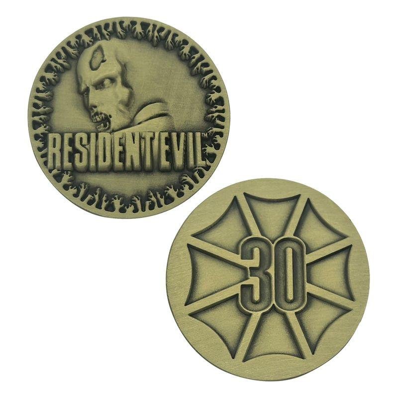 RESIDENT EVIL - 30ème Anniv. - Pièce Edition Limitée - Laiton Antique