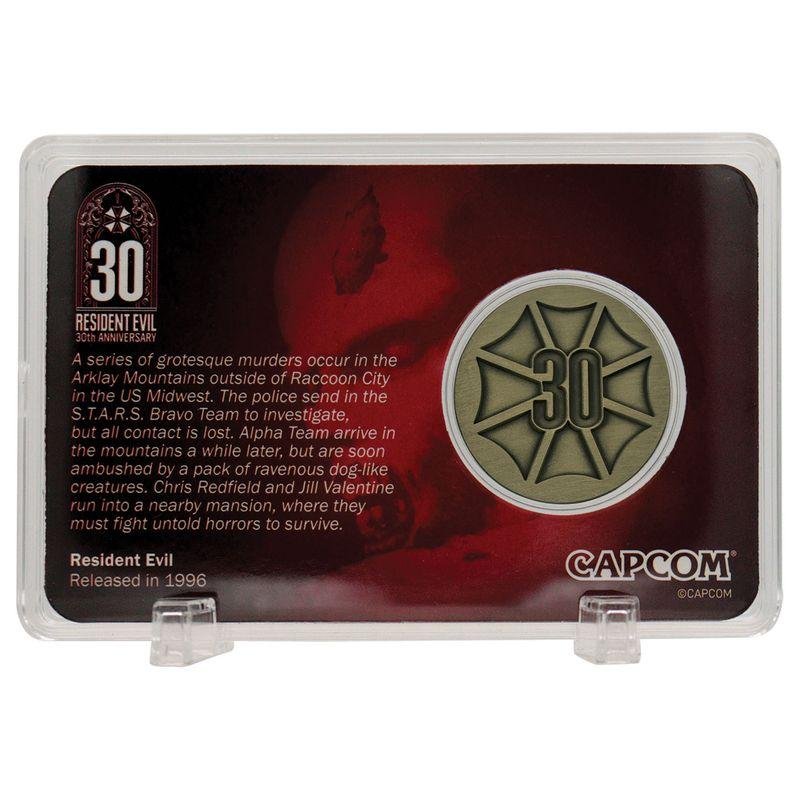 RESIDENT EVIL - 30ème Anniv. - Pièce Edition Limitée - Laiton Antique