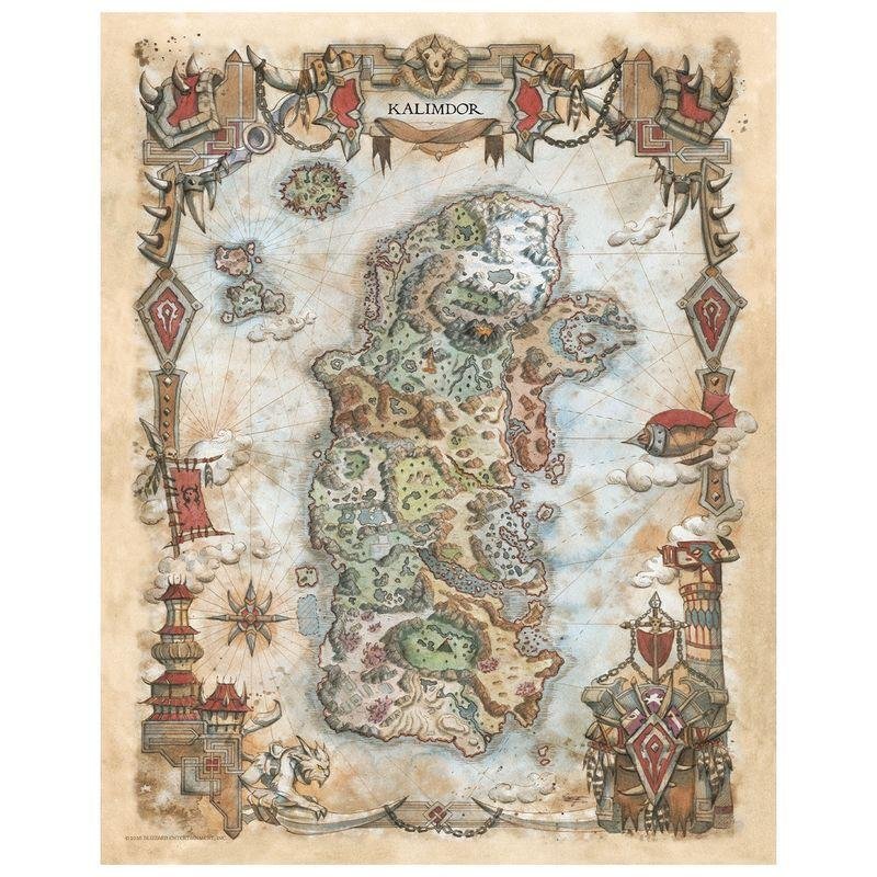 WORLD OF WARCRAFT - Set Litographie Edition Limitée