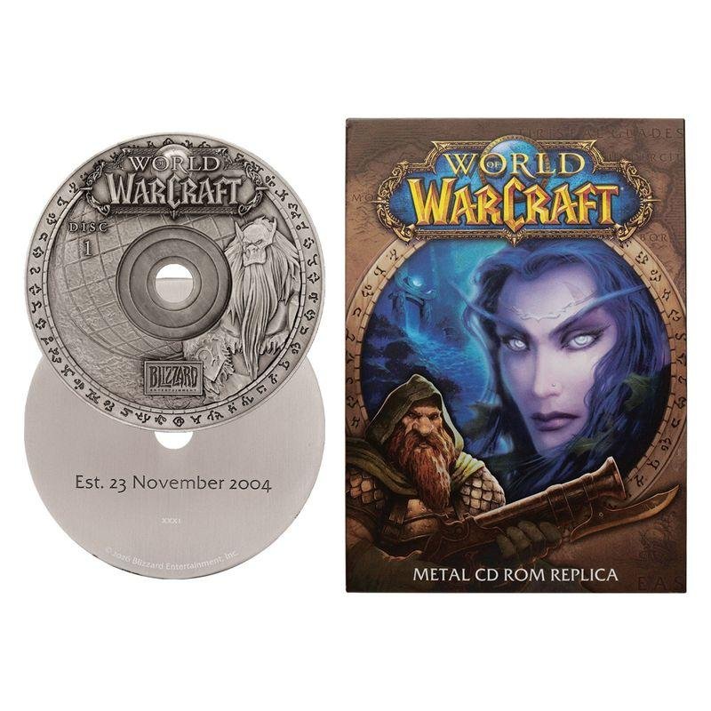 WORLD OF WARCRAFT - CD-Rom - Replique Edition Limitée