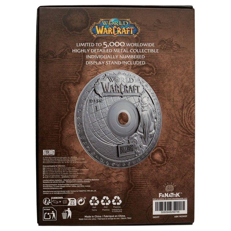 WORLD OF WARCRAFT - CD-Rom - Replique Edition Limitée