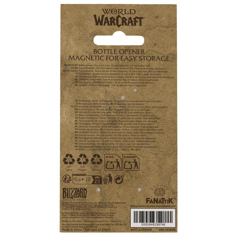 WORLD OF WARCRAFT - Icon of Blood - Ouvre-Bouteille Edition Limitée