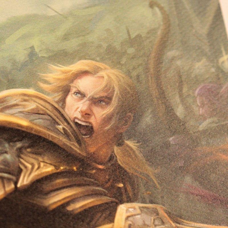 WORLD OF WARCRAFT - Sylvanas vs Anduin - Art Print - Edition Limitée