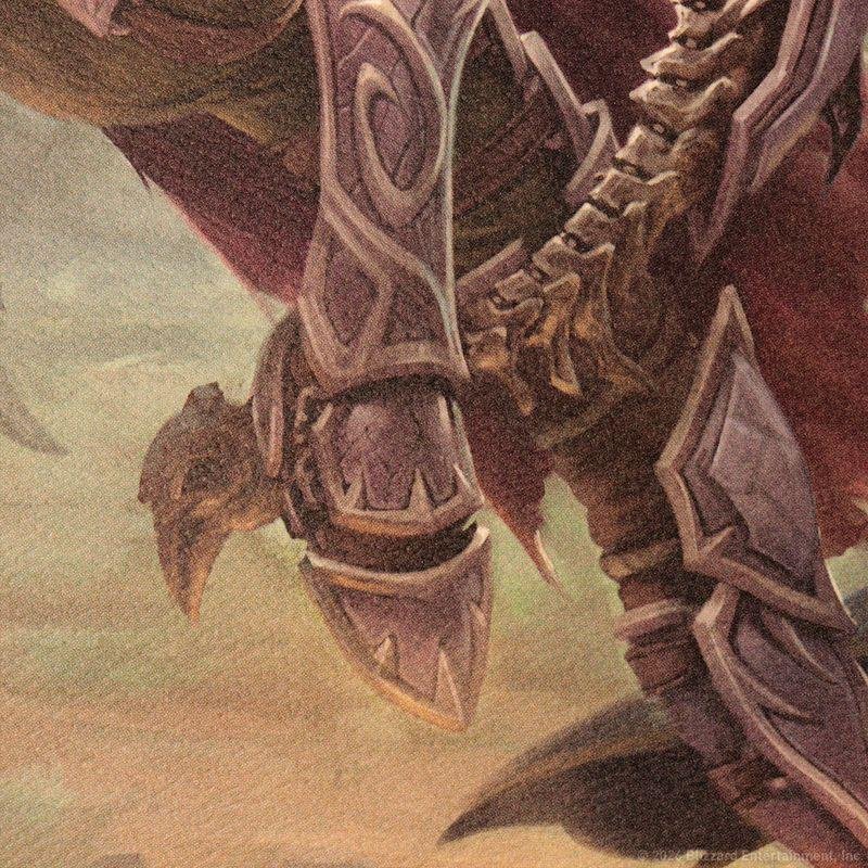 WORLD OF WARCRAFT - Sylvanas vs Anduin - Art Print - Edition Limitée