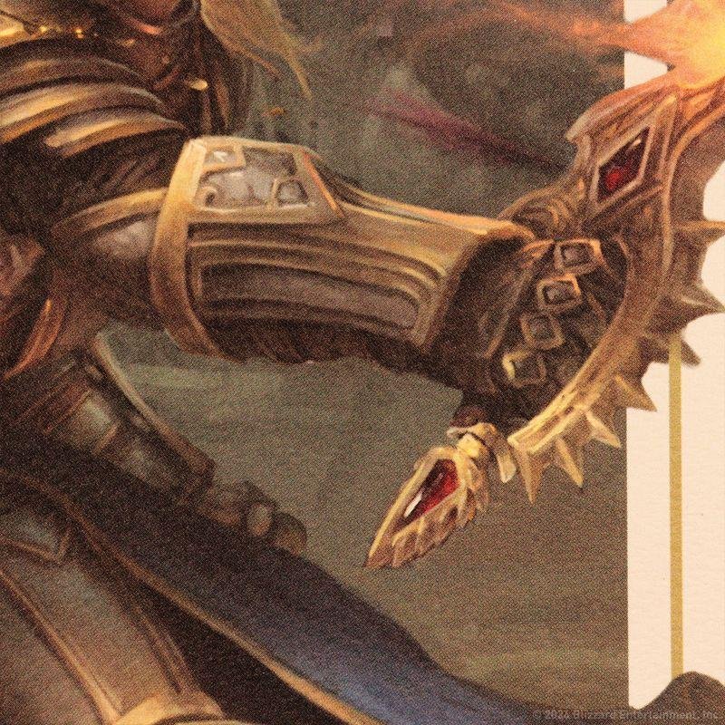 WORLD OF WARCRAFT - Sylvanas vs Anduin - Art Print - Edition Limitée