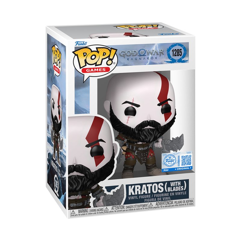 GOD OF WAR - POP Games N° 1285 - Kratos avec lames