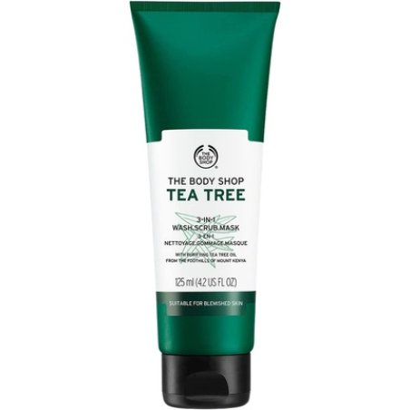The Body Shop Tea Tree 3-In-1 Wash Scrub Mask 125ml