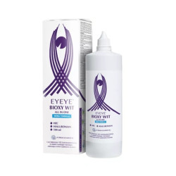 Barnaux Eyeye All In One Contact Lens Solution 500 Ml Mild Cleaning Disinfection Protein Removal And Provitamin B5 Eye