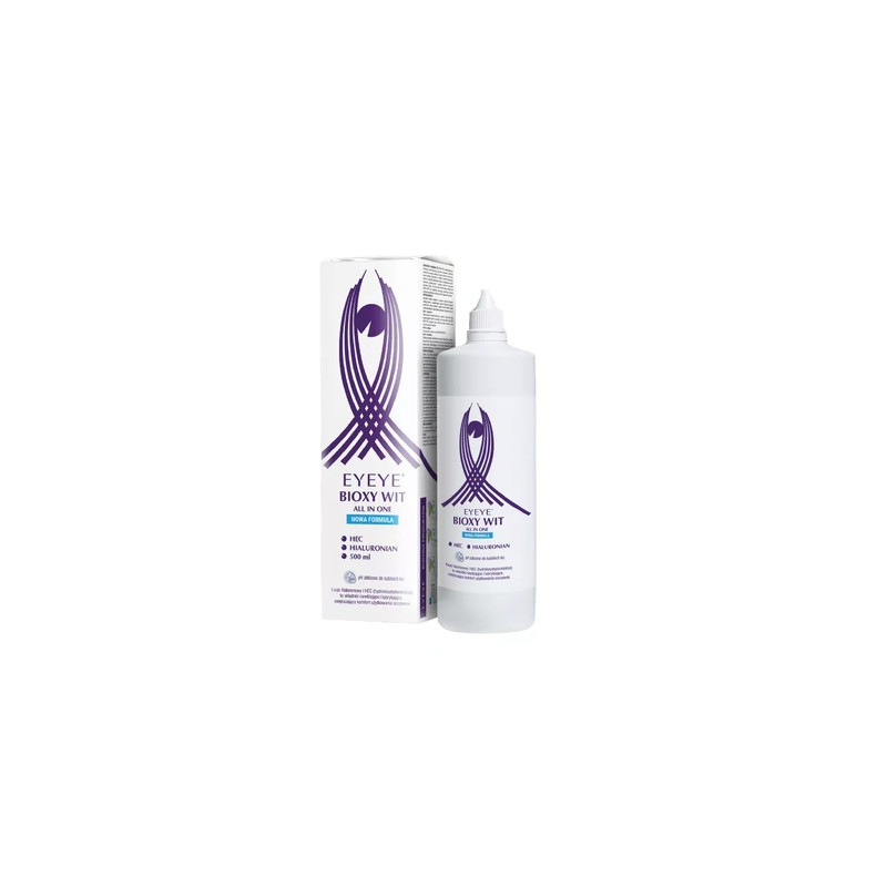 Barnaux Eyeye All In One Contact Lens Solution 500 Ml Mild Cleaning Disinfection Protein Removal And Provitamin B5 Eye
