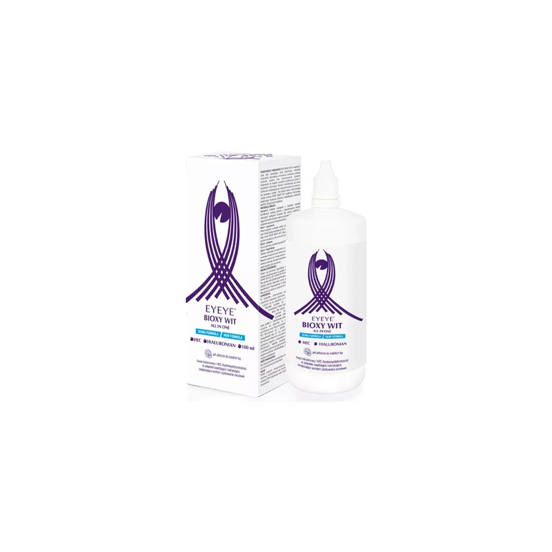 Barnaux Eyeye All In One Contact Lens Solution 100 Ml Mild Cleaning Disinfection Protein Removal And Provitamin B5 Eye