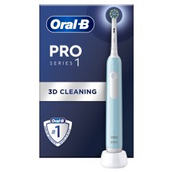 Oral-B Pro 1 Cross Action Adulte Brosse à dents rotative oscillante Bleu