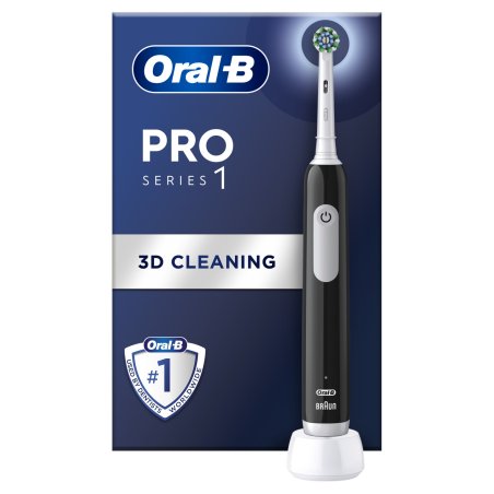 Oral-B Pro 1 Cross Action Black Electric Toothbrush