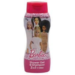 Disney Barbie Shampoo And Shower Gel 500ml For Kids