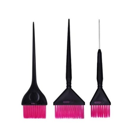 Bifull Set Of 3 Pink Brushes