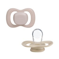 Bbox Silicone Pacifiers 6 Months 2 Pieces In Blushlatte