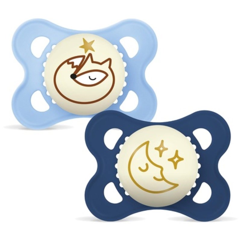 Mam Original Pure Night Silicone Pacifier 2 6 Months