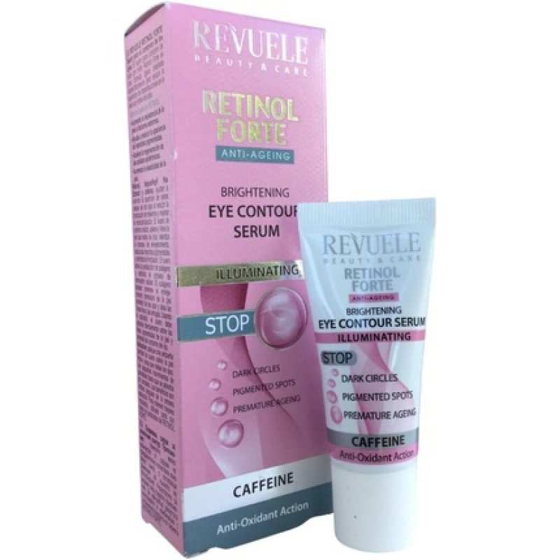 Revuele Retinol Forte Illuminating Eye Contour Serum With Caffeine 25ml