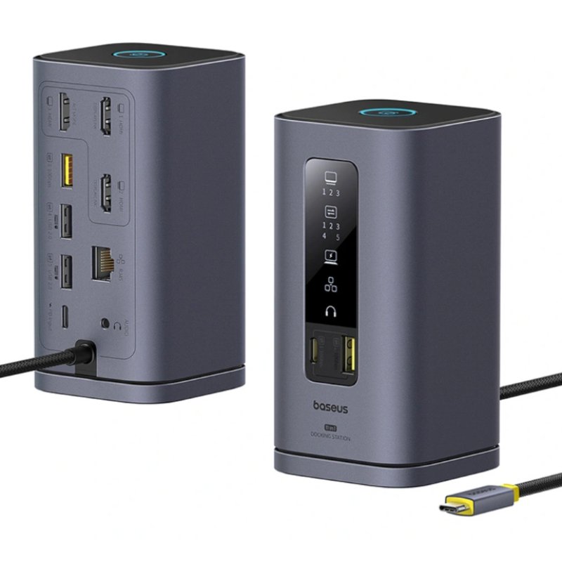 Spacemate Series 11-in-1 (MAC) Docking Station, Grau