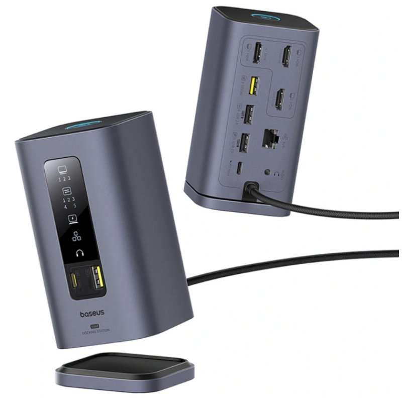 Spacemate Series 11-in-1 (MAC) Docking Station, Grau