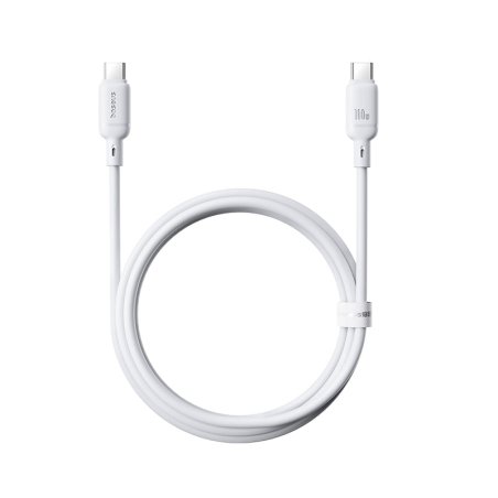 Baseus P10377704213-00 câble USB USB 3.2 Gen 1 (3.1 Gen 1) 1 m USB C 0,48 Gbit/s 100 W Blanc