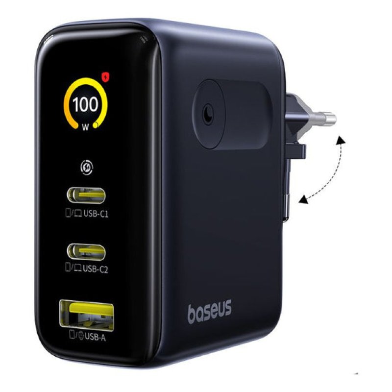 PicoGo AE21 Charger 2C A 100W Black Type-C 1.5m Black