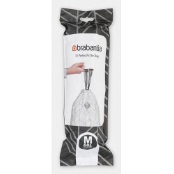 Brabantia 126901 sac poubelle 60 L Blanc 10 pièce(s)