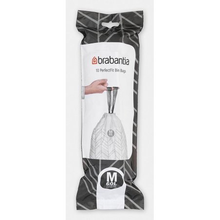 Brabantia 126901 sac poubelle 60 L Blanc 10 pièce(s)